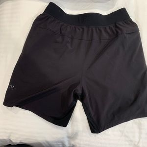 Lululemon Men’s 7” T.H.E Short size M black